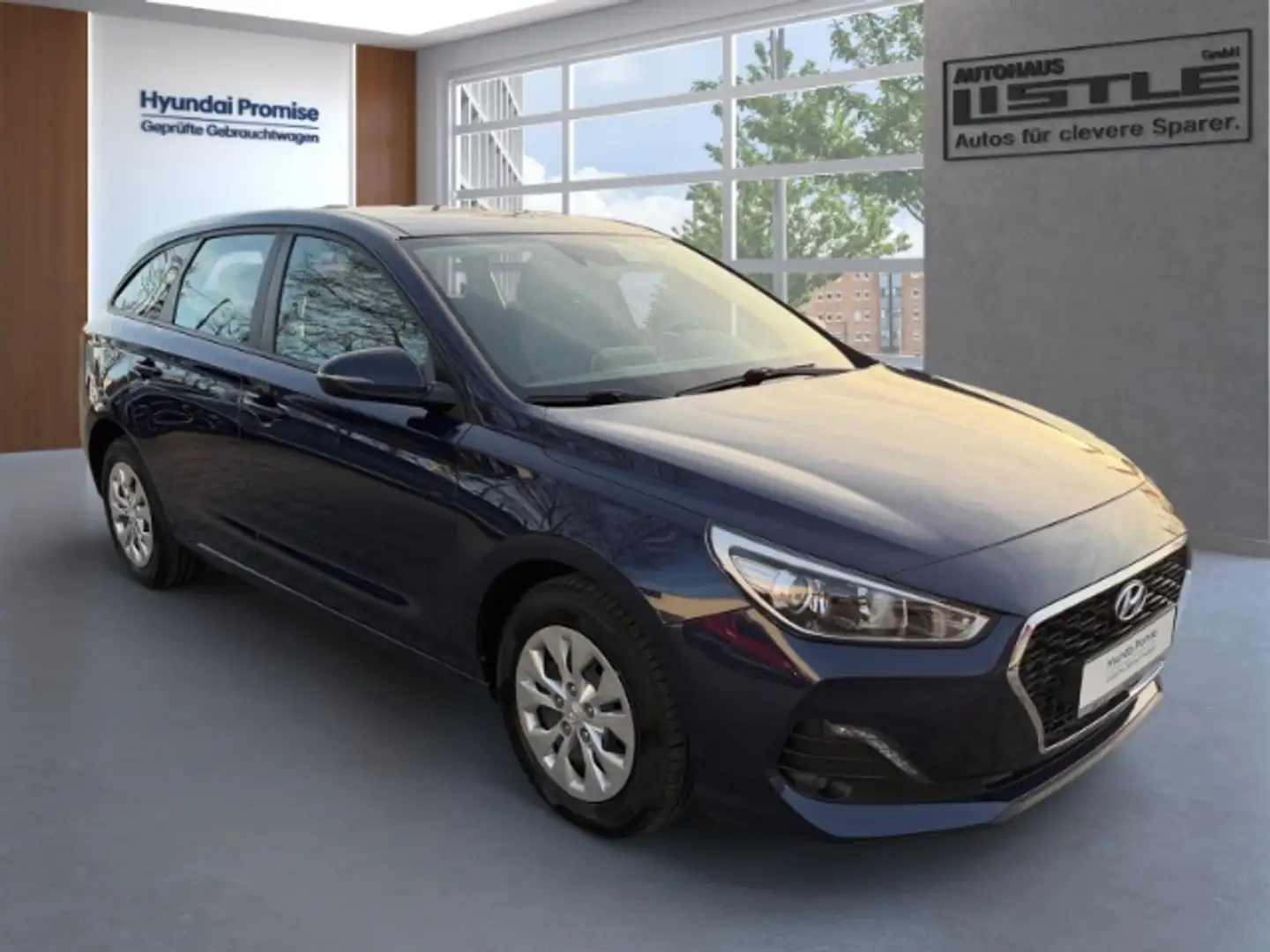 Hyundai i30 Select NAVI+SHZ+KAMERA+PDC+APPLE/ANDROID Bleu - 2