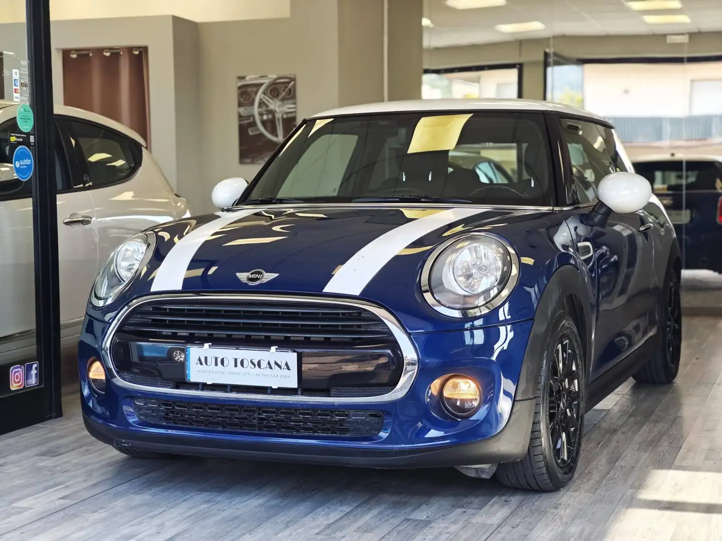 MINI Cooper D Mini IV F55-F56 2014 1.5 Hype Seven 3p Blau - 1