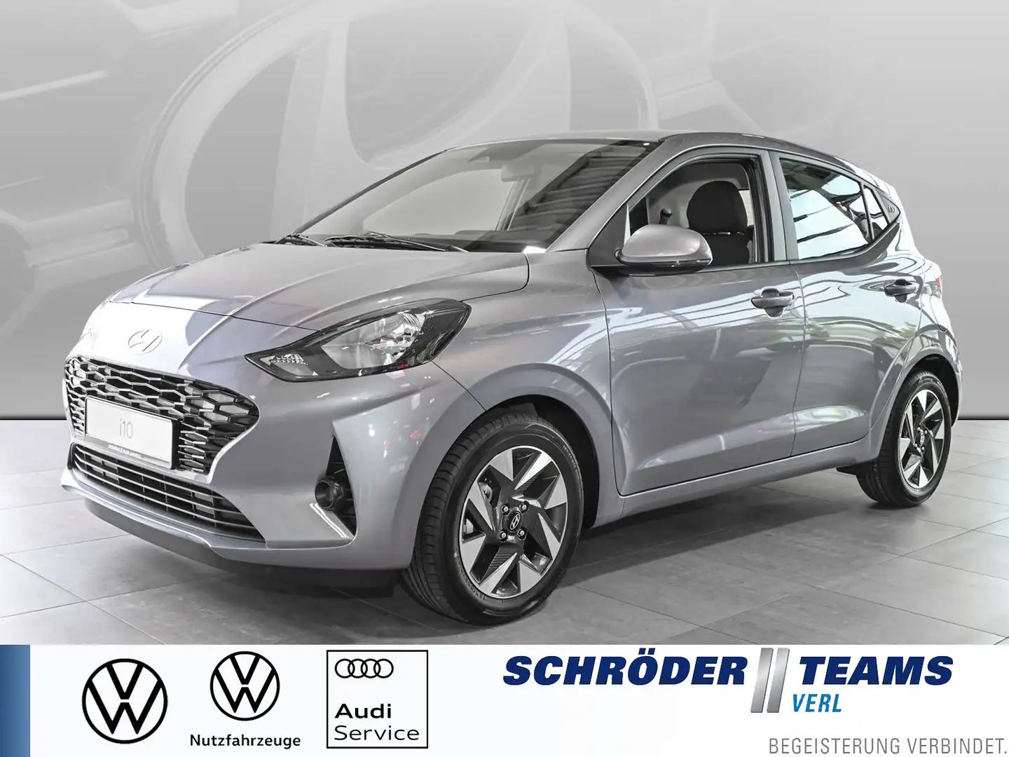 Hyundai i10 1.0 Trend mit Komfort-Paket Bleu - 1