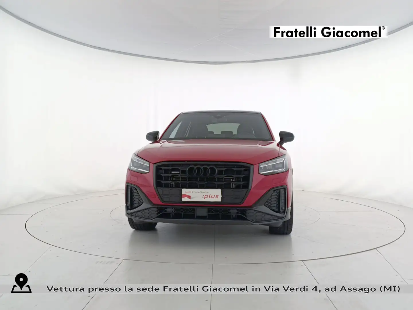 Audi Q2 35 2.0 tdi identity black quattro s-tronic Rosso - 2