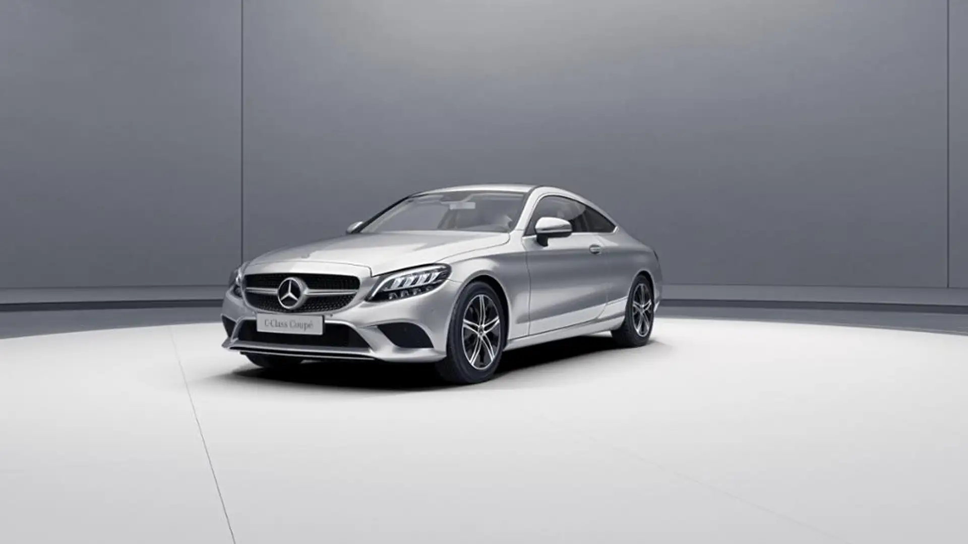 Mercedes-Benz C 220 d Coupé LED/DISTRONIC/SpurP/RfCam/SpiegelP Silber - 1