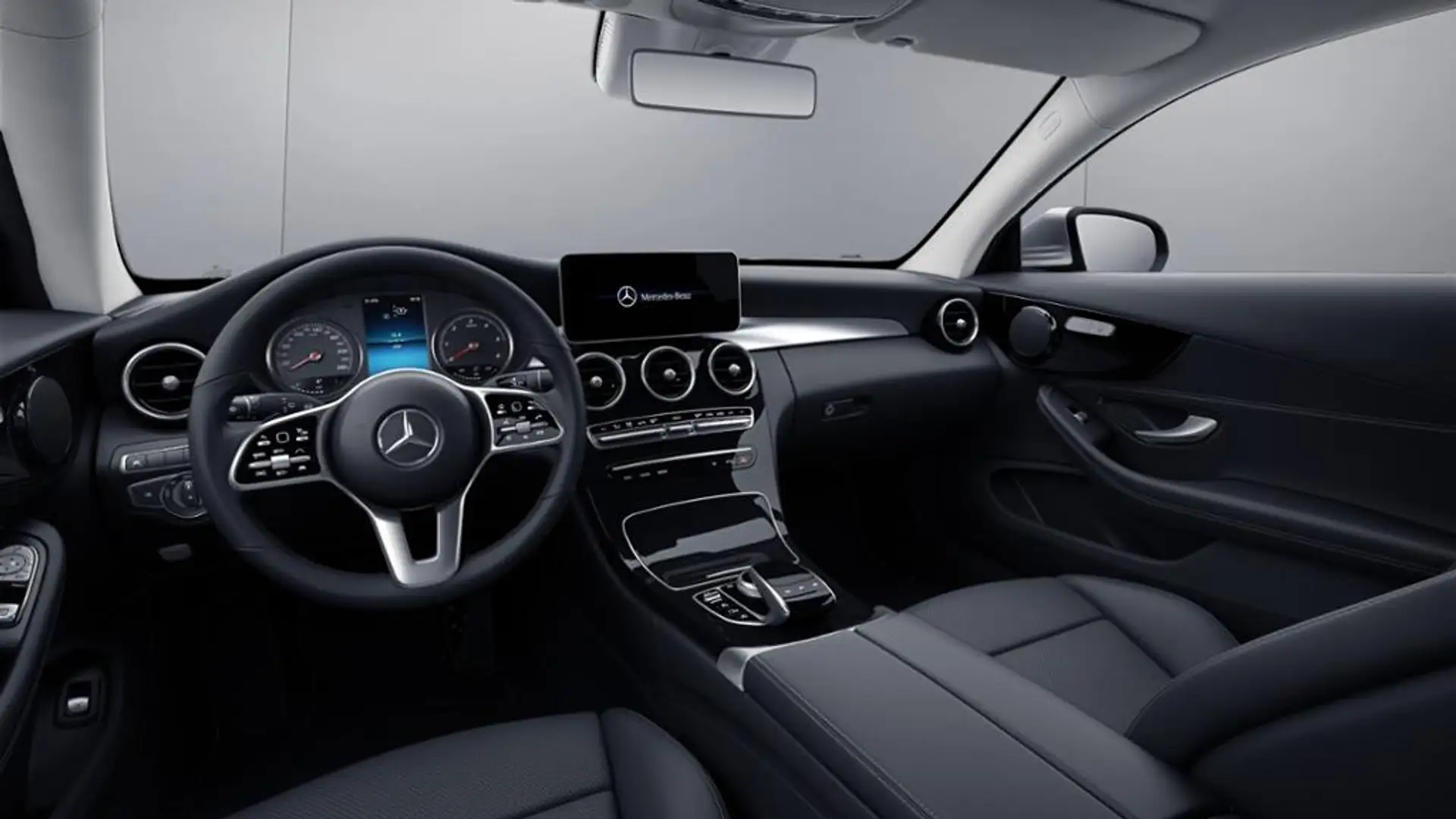 Mercedes-Benz C 220 d Coupé LED/DISTRONIC/SpurP/RfCam/SpiegelP Silber - 2
