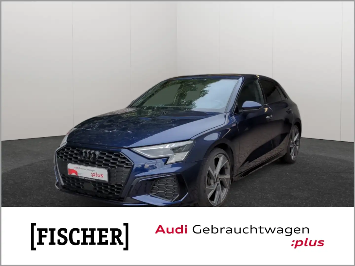 Audi A3 Sportback 35TFSI S tronic S line Matrix AHK B&O SH Blau - 1