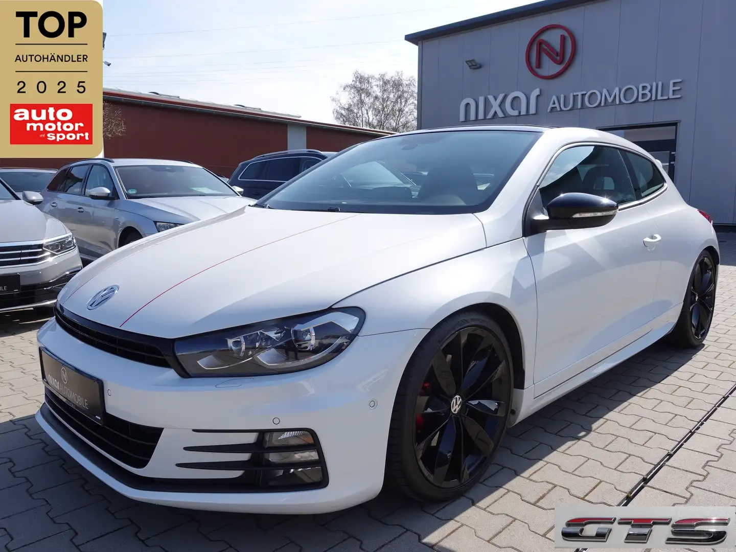 Volkswagen Scirocco 2,0 TSI GTS DSG/Leder/Navi/Xenon/Panora Weiß - 1