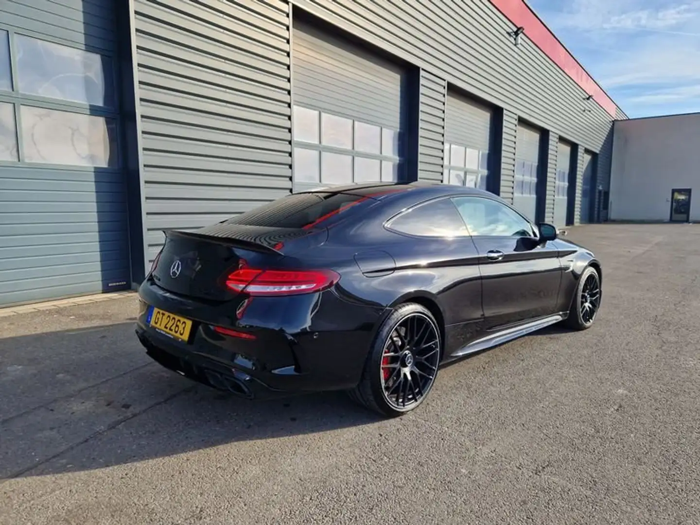 Mercedes-Benz C 63 AMG COUPE S 510CV Fekete - 2