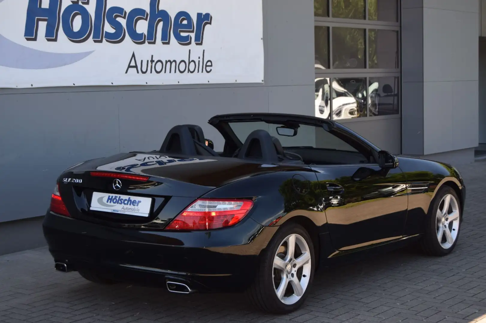 Mercedes-Benz SLK 200 !AUTOM! Edition 1,Leder,Sitzh,Parks,,,, Noir - 2