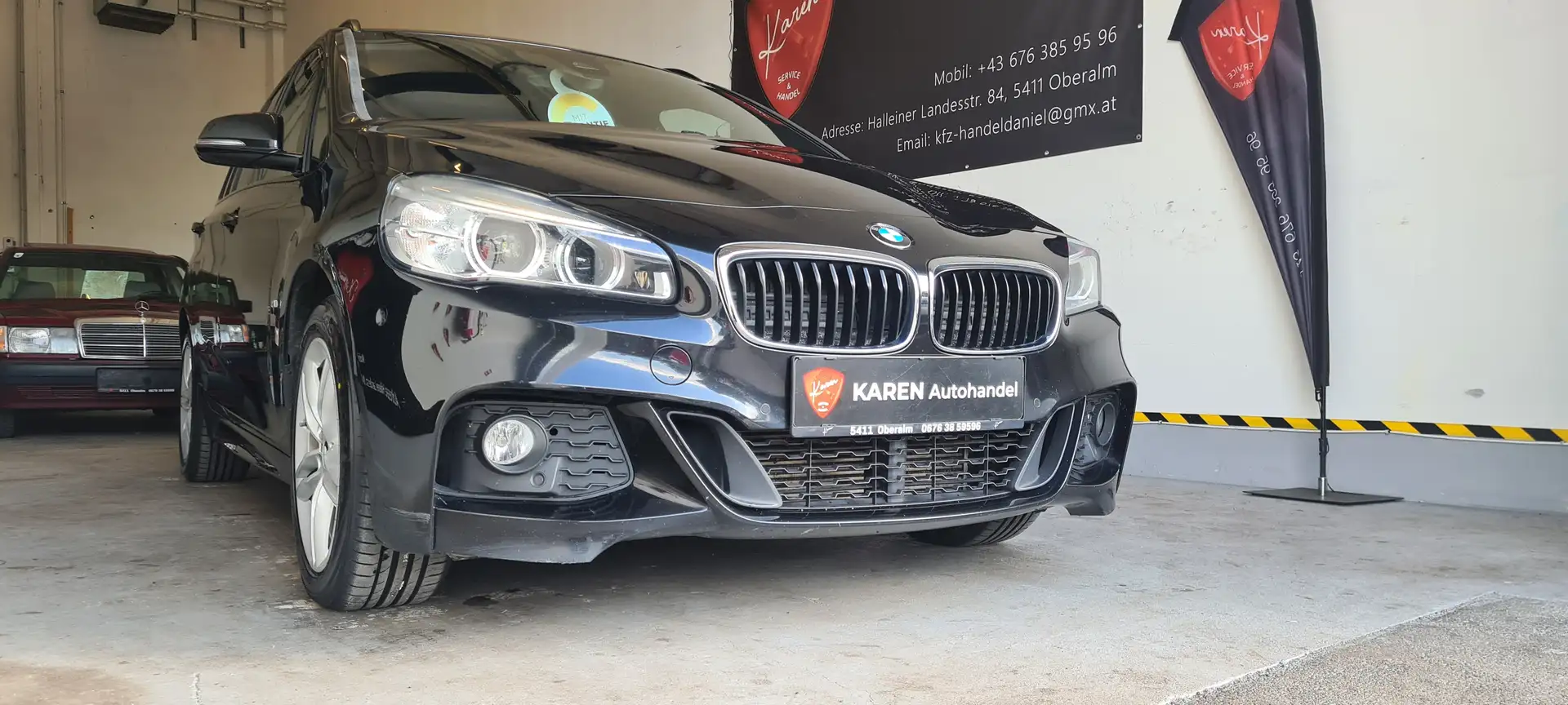 BMW 220 220 d xDrive M Sport Schwarz - 2