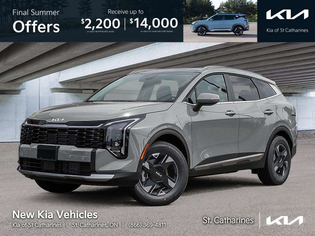 Gray 2026 Kia Sportage SUV / Crossover Front-Wheel Drive 8-Speed Automatic