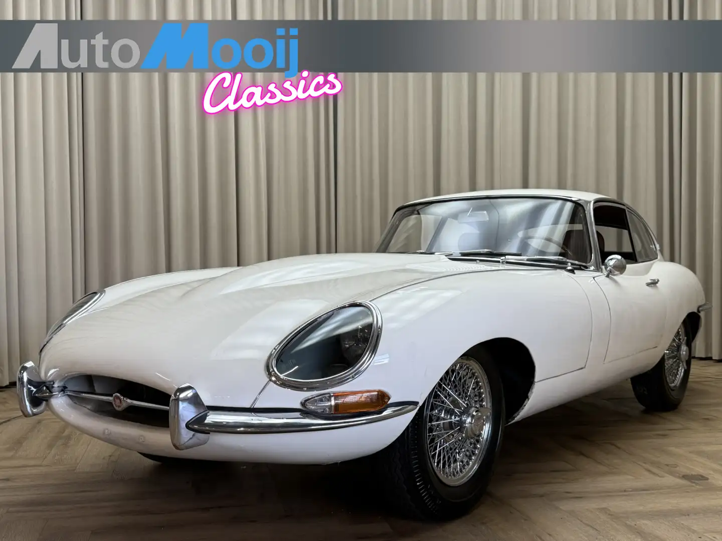 Jaguar E-Type "E" S1 3.8 FHC Fixed Head Coupé / 1962 / 4-Speed M Weiß - 1