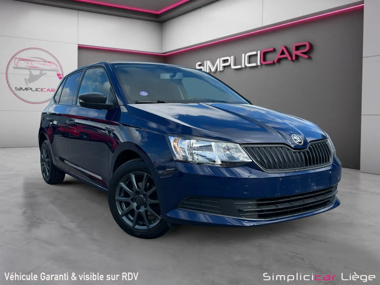 Skoda Fabia 1.0i *GARANTIE 12 MOIS* Blauw - 1