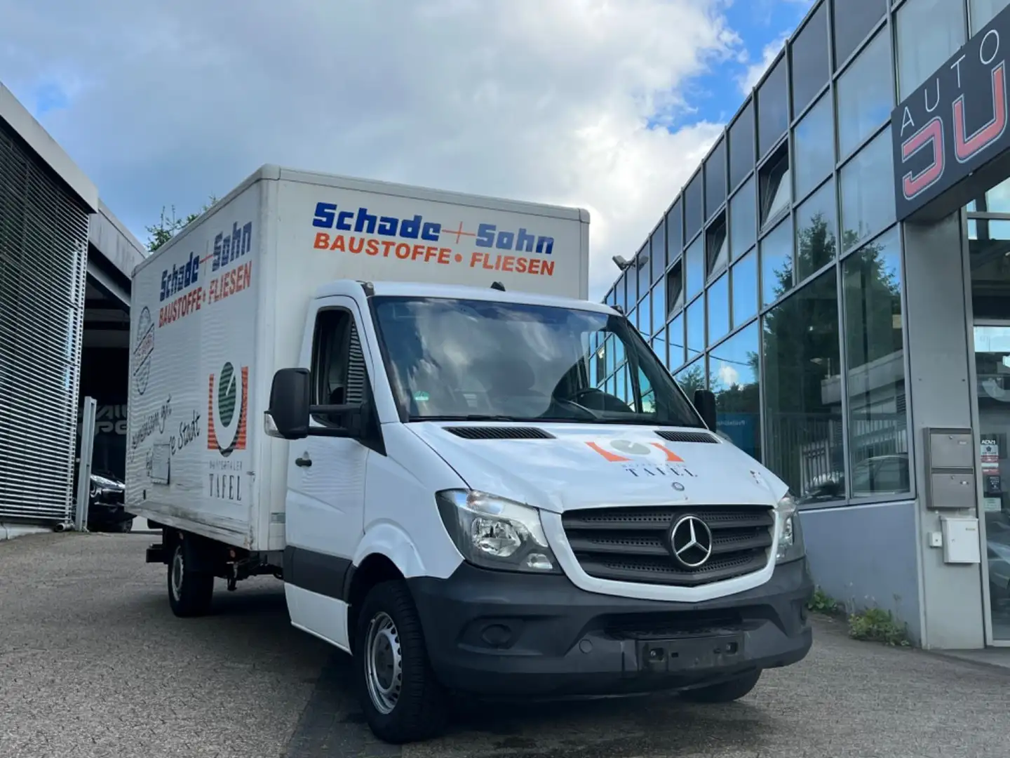 Mercedes-Benz Sprinter 3 Pritsche Koffer 316 CDI White - 2