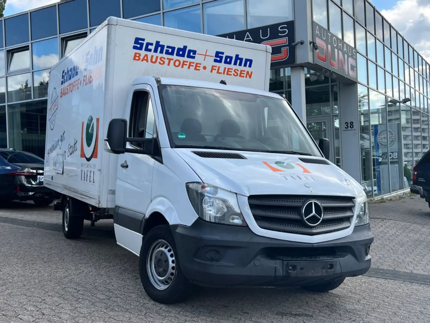 Mercedes-Benz Sprinter 3 Pritsche Koffer 316 CDI White - 1