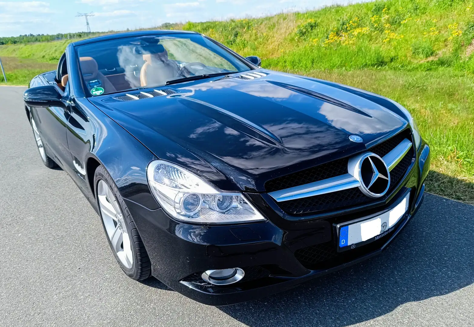Mercedes-Benz SL 300 Roadster 7G-TRONIC Neuwertig ! Negru - 1