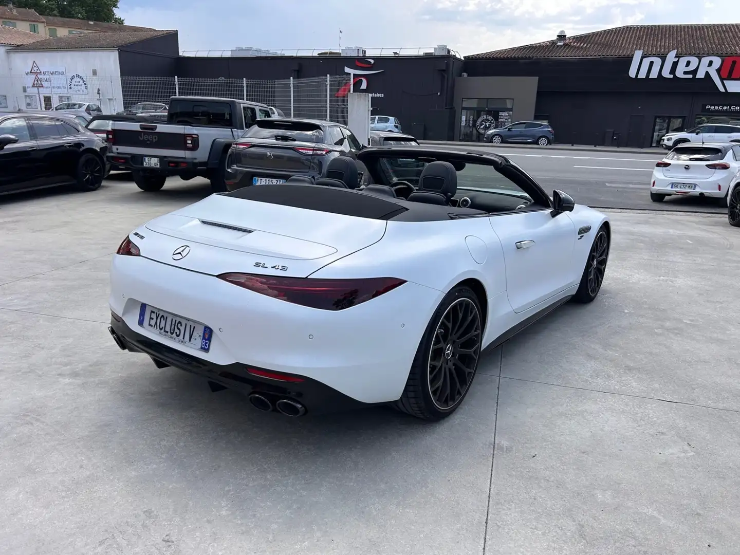 Mercedes-Benz SL 43 AMG 43 AMG 381H 9G SPEEDSHIFT MCT AMG Blanc - 2