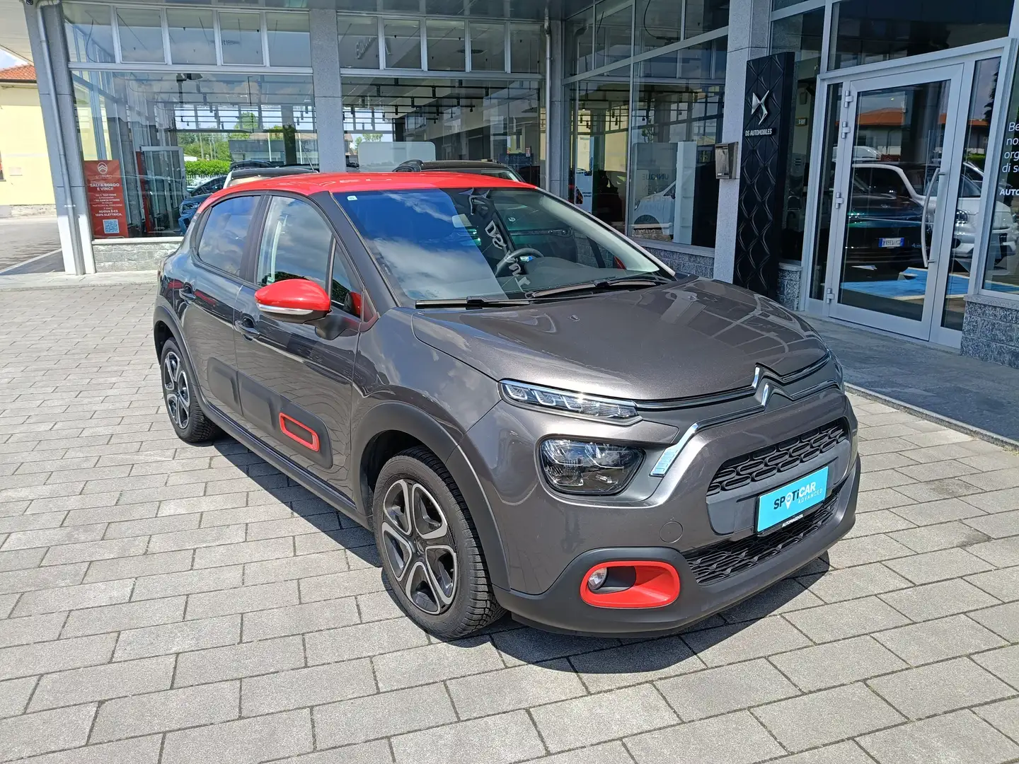 Citroen C3 1.2 PureTech 83cv FEEL PACK Usato Garantito Grigio - 1
