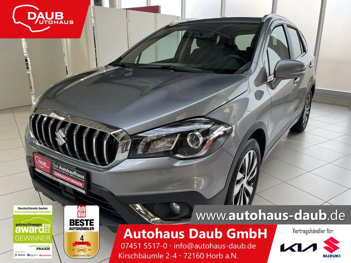 Suzuki SX4 S-Cross 1.4 Comfort+4x4+Automatik+Leder+Pano Grau - 1
