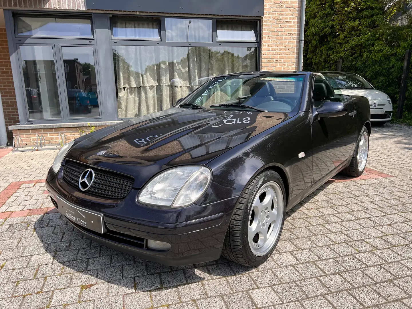 Mercedes-Benz SLK 200 top staat/147.000km/leer/airco Fekete - 2