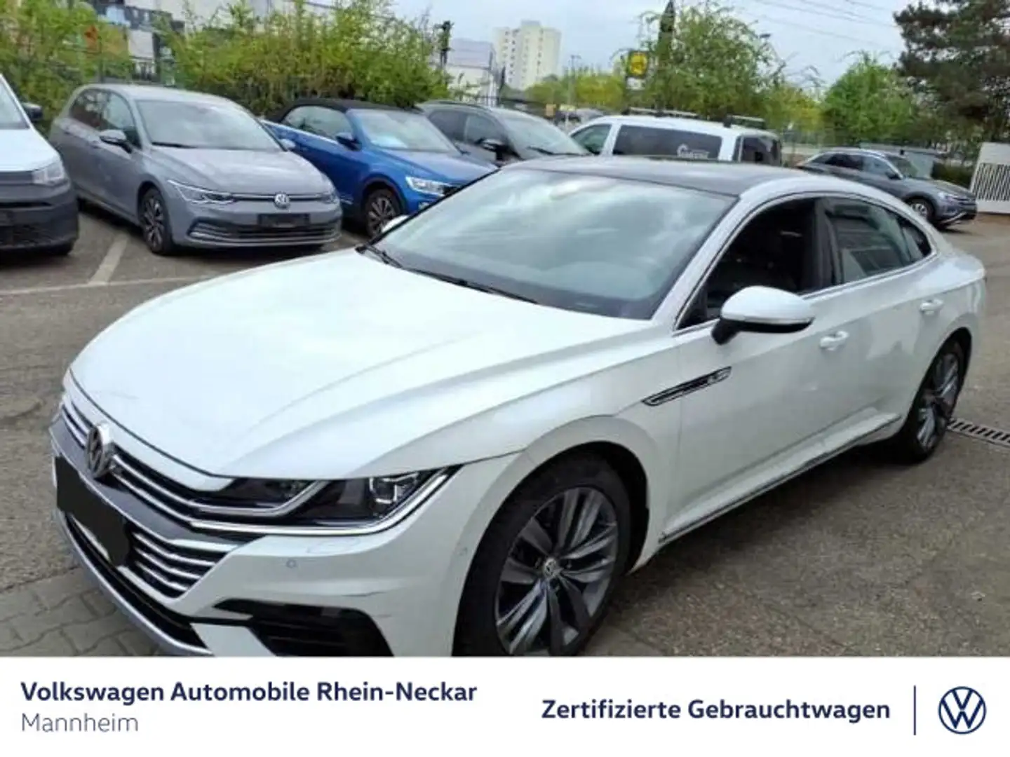Volkswagen Arteon 2.0 TSI 4Motion DSG R-line Navi Leder Pan Weiß - 2