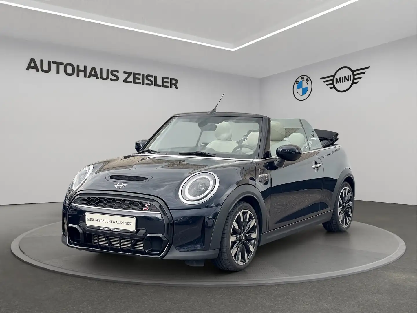 MINI Cooper S Cabrio Cooper S Cabrio 17´LM HarmanKardon Leder AppleCarP Schwarz - 1