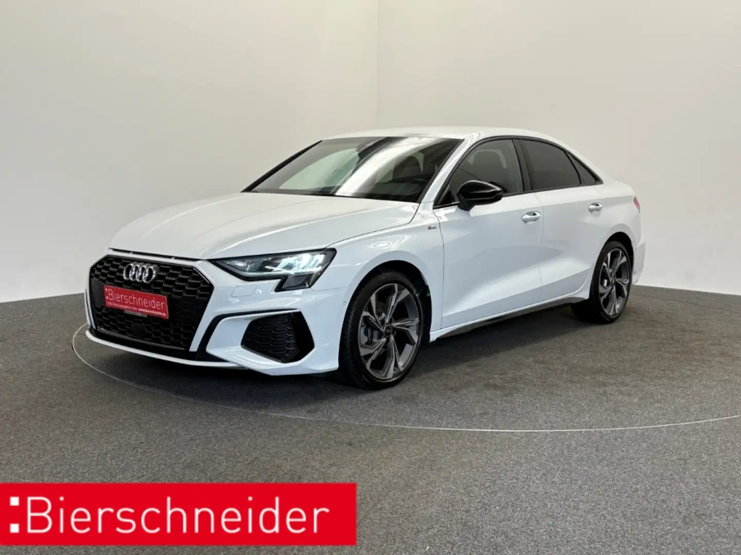 Audi A3 Lim. 30 TDI S tronic 2xS line VIRTUAL AHK ACC NAVI Fehér - 1
