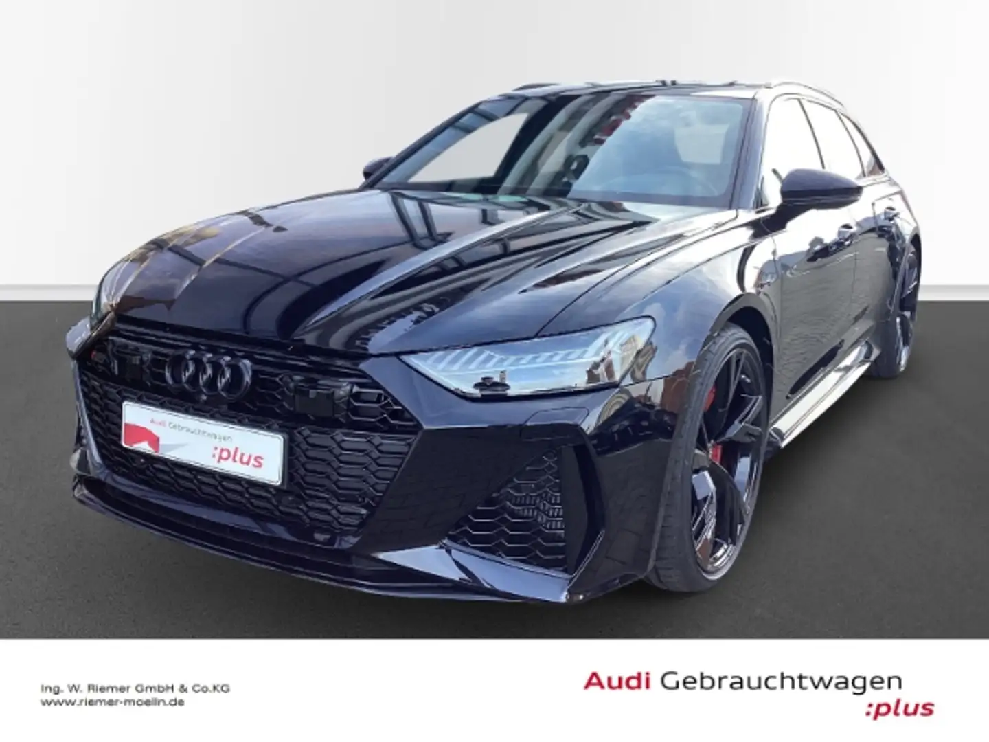 Audi RS6 Avant 4.0TFSI quattro tiptronic+offen+Keramik+Spor Zwart - 1