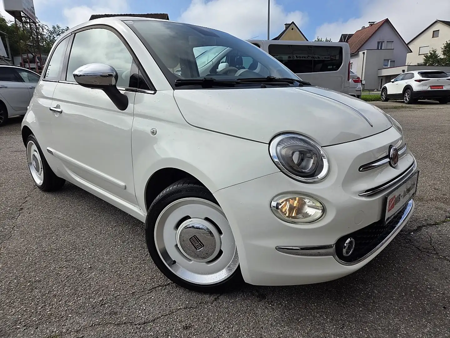 Fiat 500 ECO 1,2 69 Anniversario * 4 Zylinder * Weiß - 1
