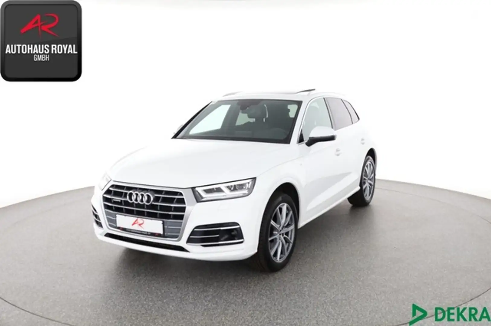 Audi Q5 45 TFSI qu 3x S LINE S-SITZE,HUD,STANDHZ,B+O Weiß - 1