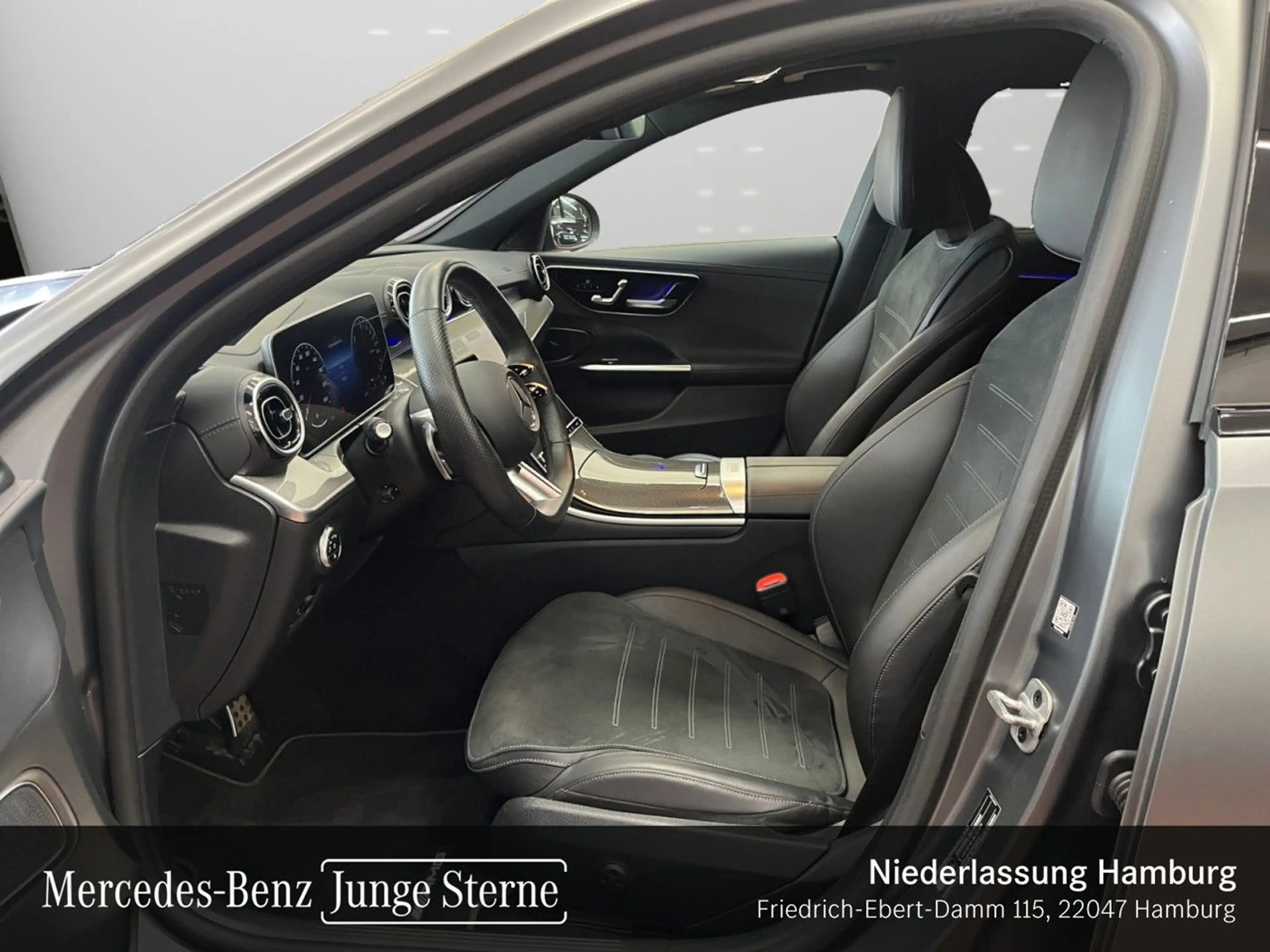 Mercedes-Benz C 300 e T AMG+NIGHT+PANO+360+KEYLESS+9G — photo 10