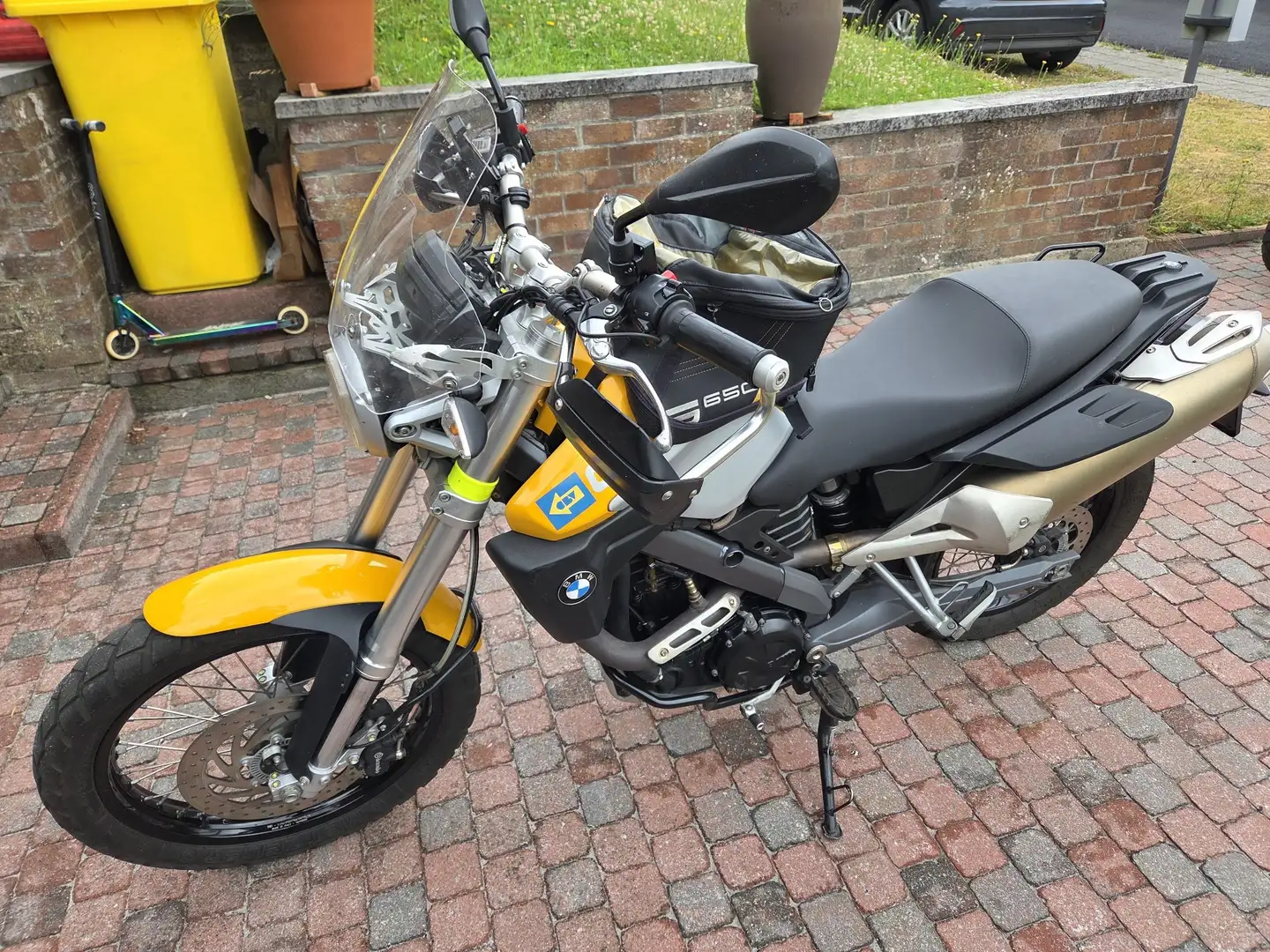 BMW G 650 Xcountry Jaune - 2