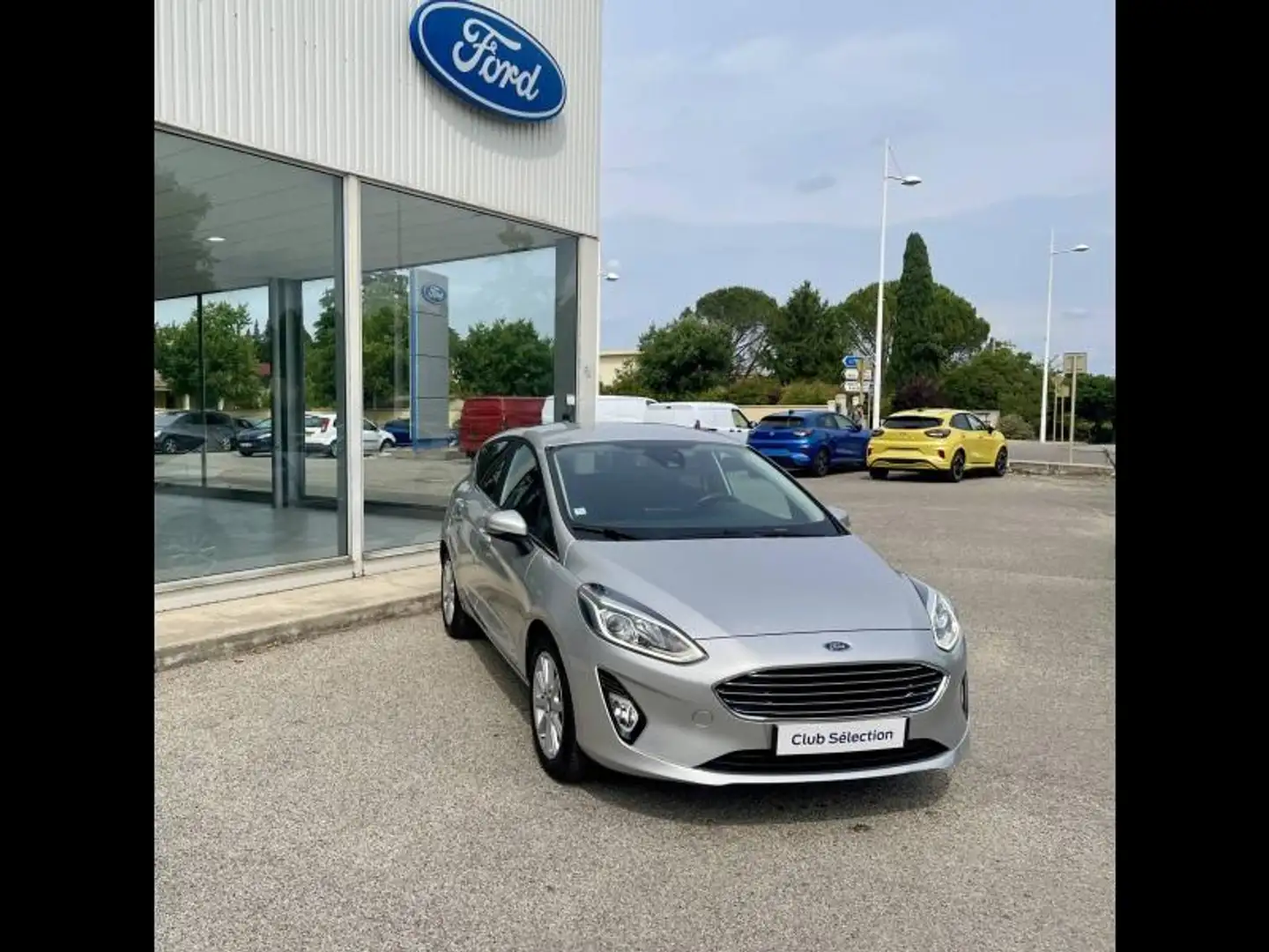 Ford Fiesta 1.0 EcoBoost 100ch Stop\u0026Start Titanium 5p Eur Gris - 2