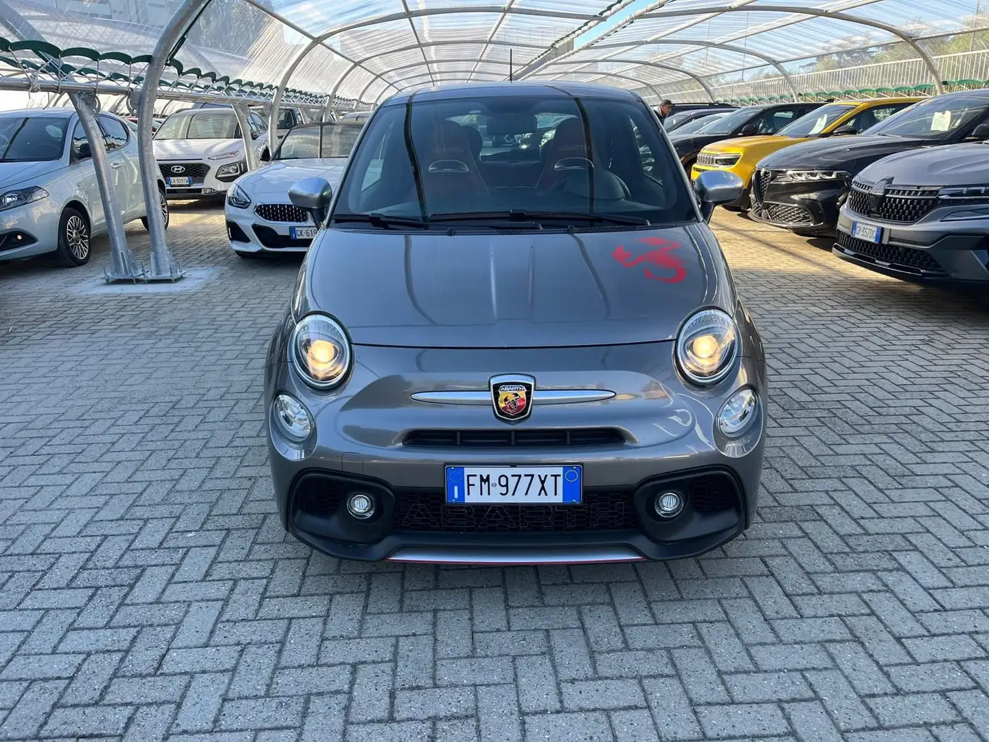 Abarth 595 Turismo 595 1.4 Turbo T-Jet 165 CV Turismo Gris - 2