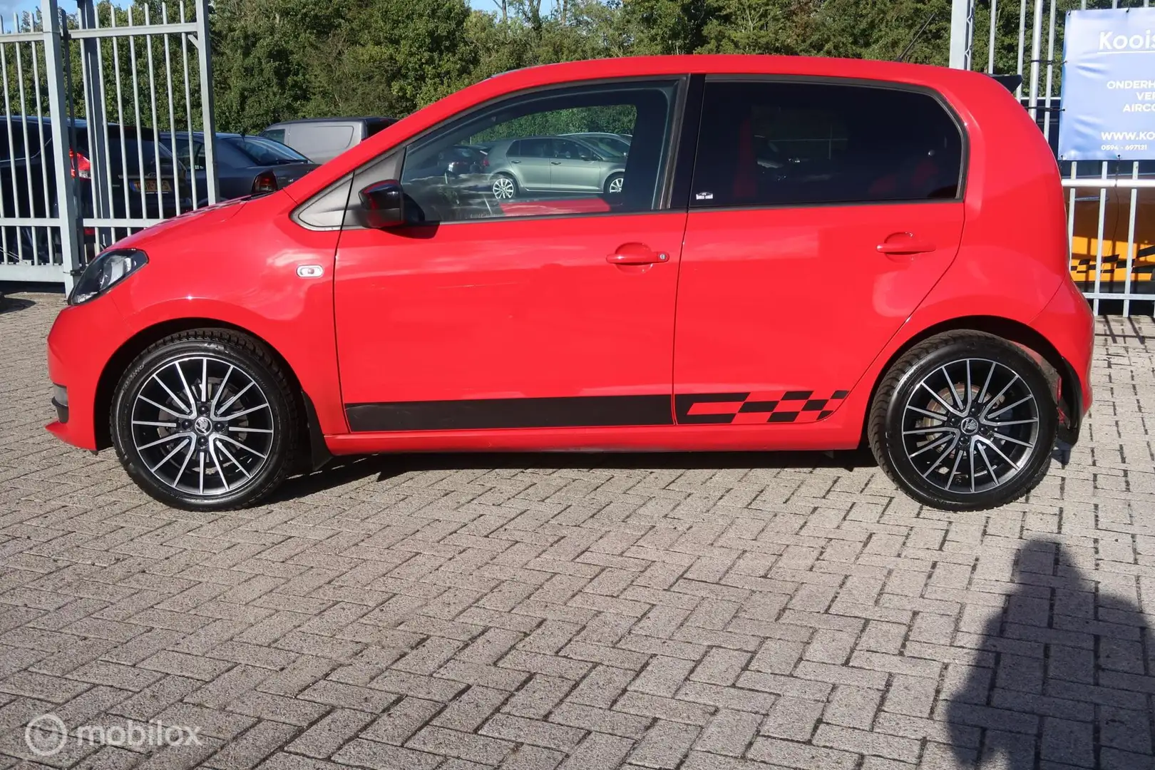 Skoda Citigo 75PK Monte Carlo CLIMA,DAB,PANODAK,CRUISECONTROL Rood - 2
