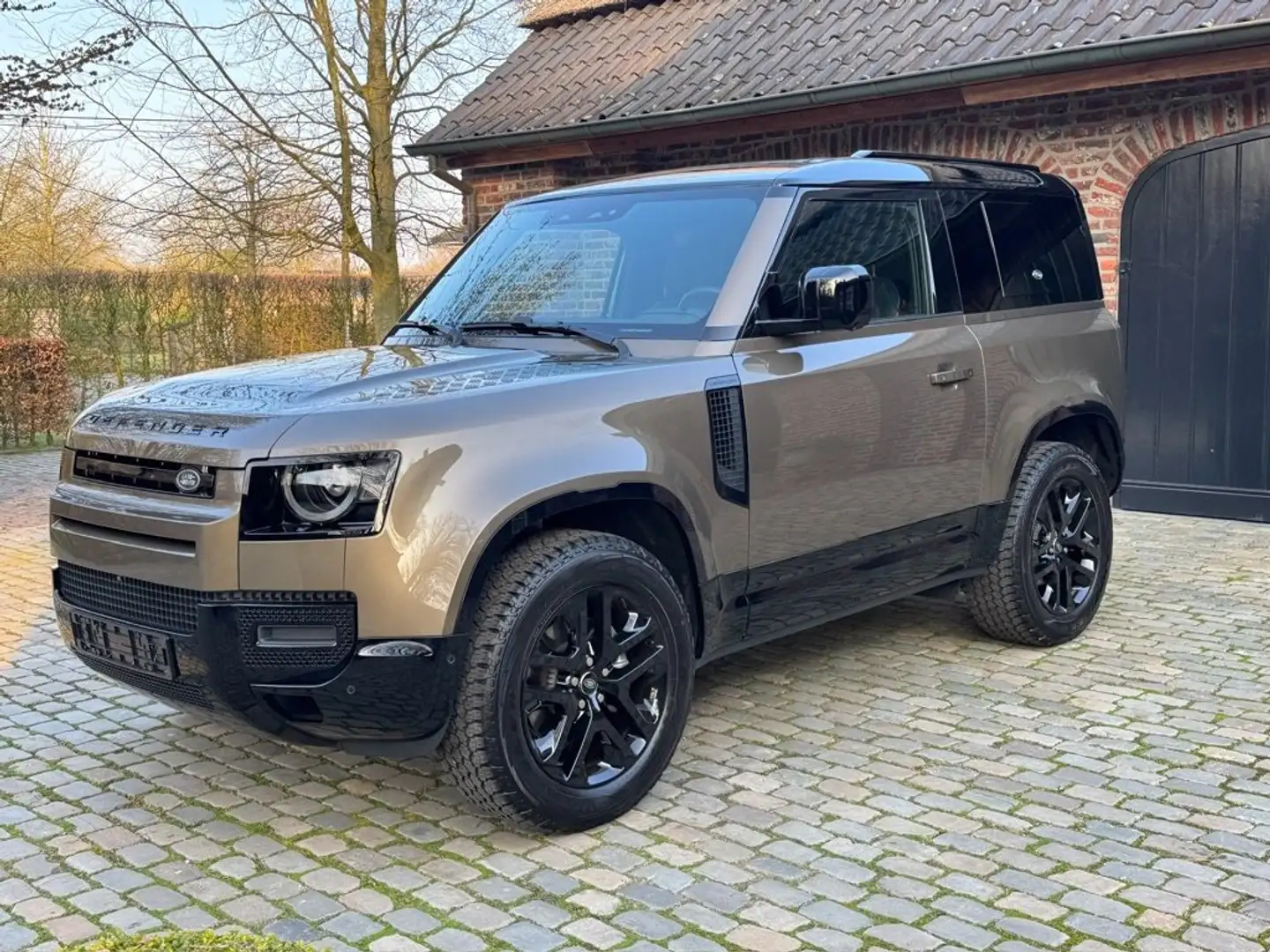 Land Rover Defender 90 D200 X-DynSE LICHTE VRACHT/ PANO € 66000+BTW Bruin - 1