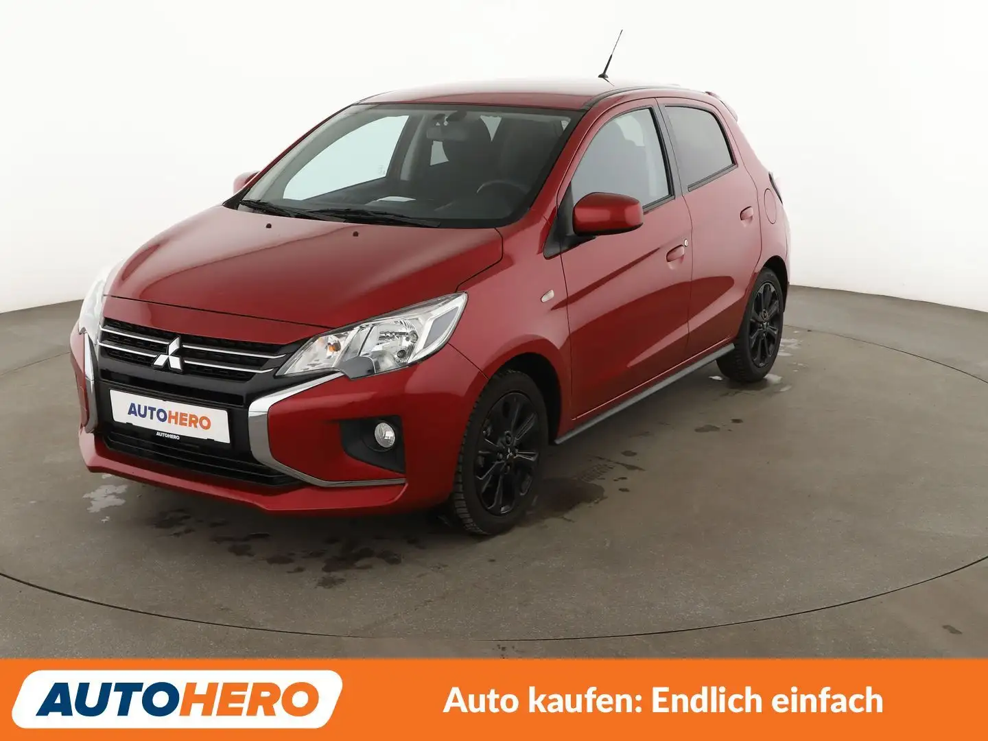Mitsubishi Space Star 1.2 Select+ Aut.*CAM*SHZ*KLIMA*TEMPO*GARANTIE* Rouge - 1