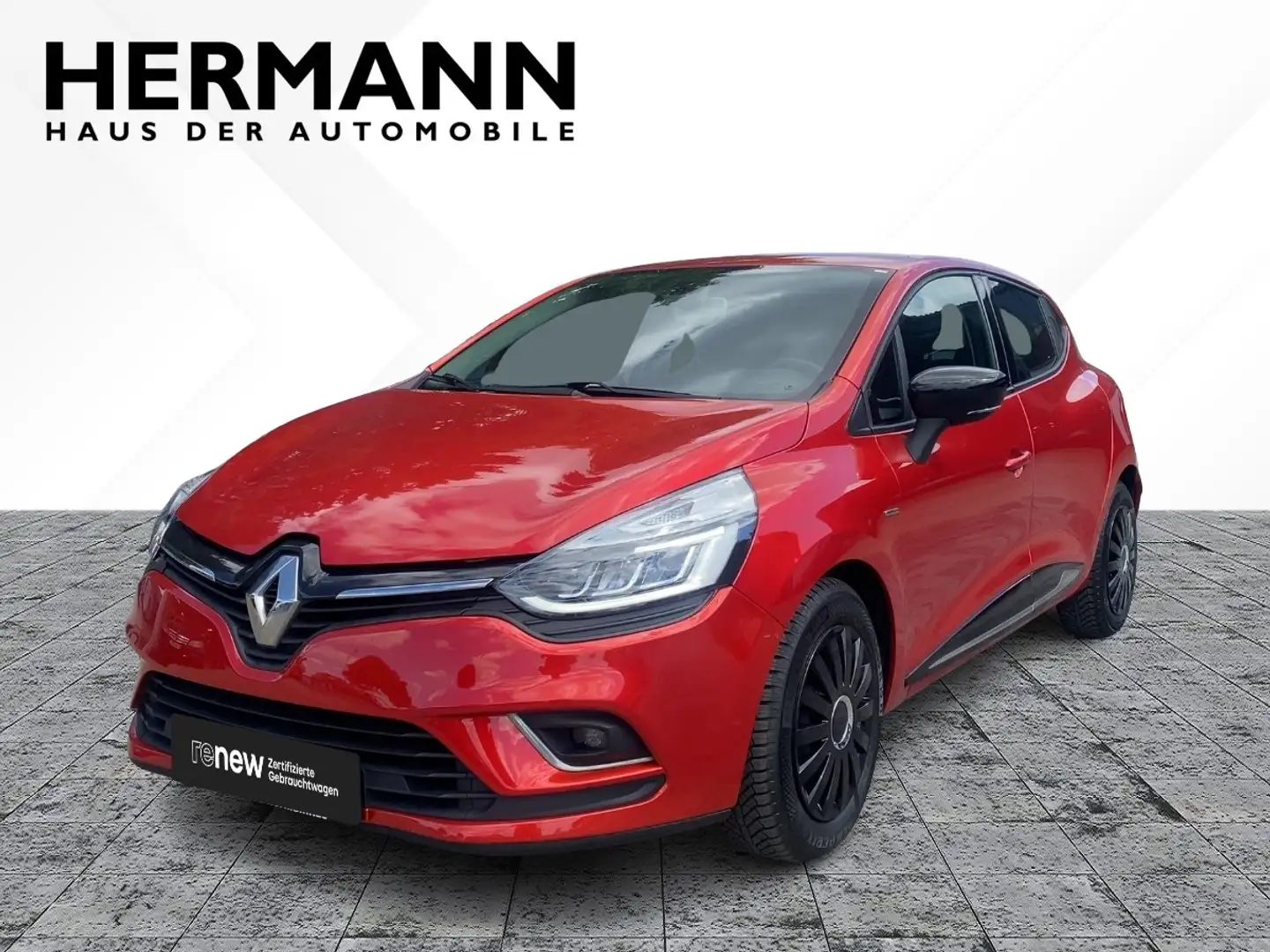 Renault Clio IV 1.5 dCi 90 eco² ENERGY Limited LED*NAVI Rood - 1