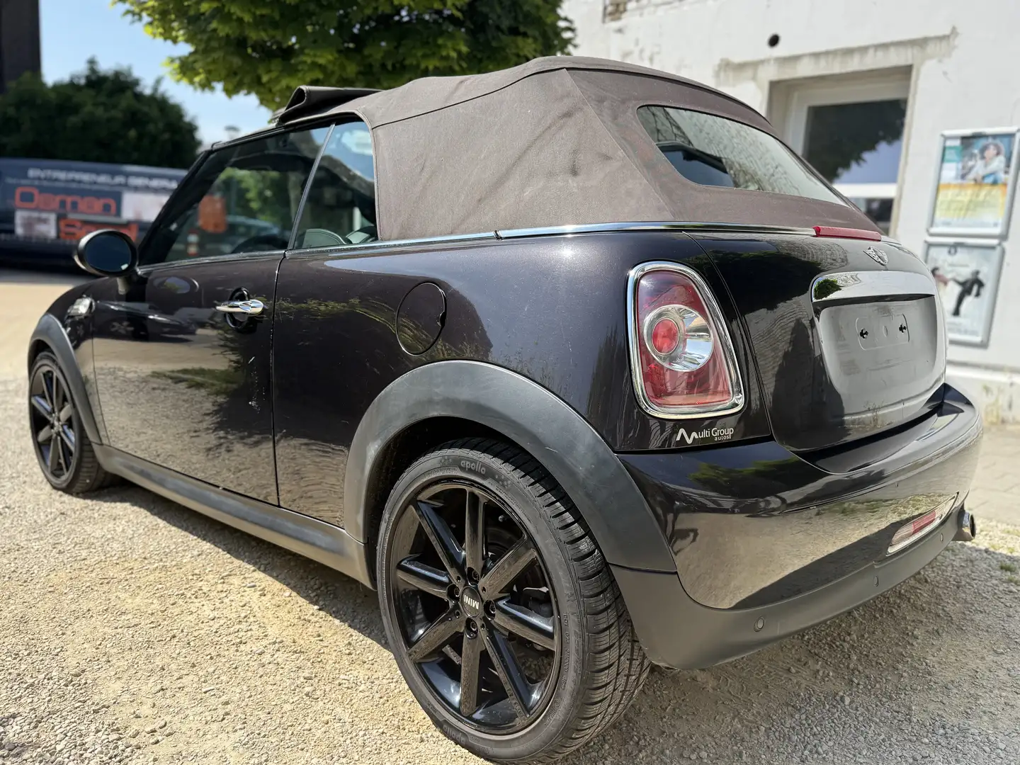 MINI Cooper D Cabrio Cabriolet 1.6 DPF Zwart - 2