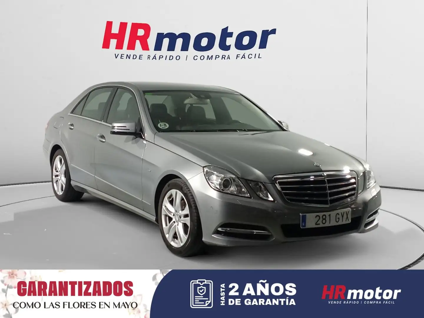 Mercedes-Benz E 200 200CDI BE Aut. Gris - 1