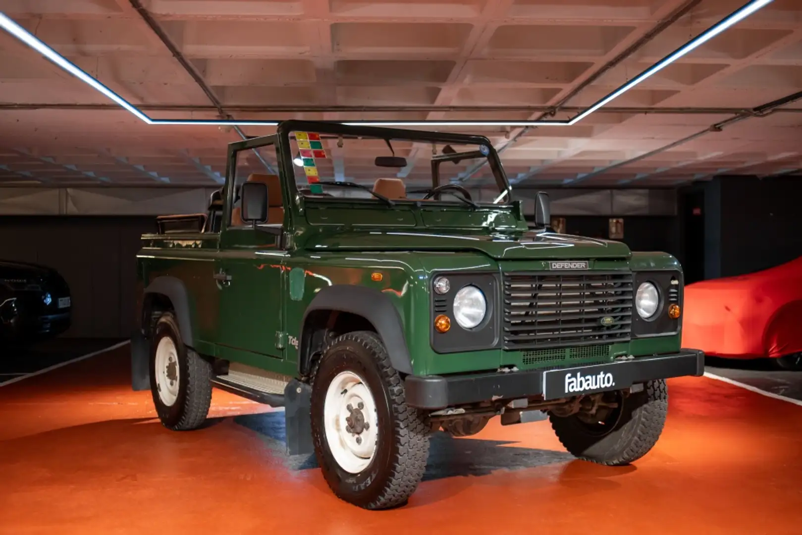 Land Rover Defender 90 2.5Td5 Techo Lona E Зелений - 1