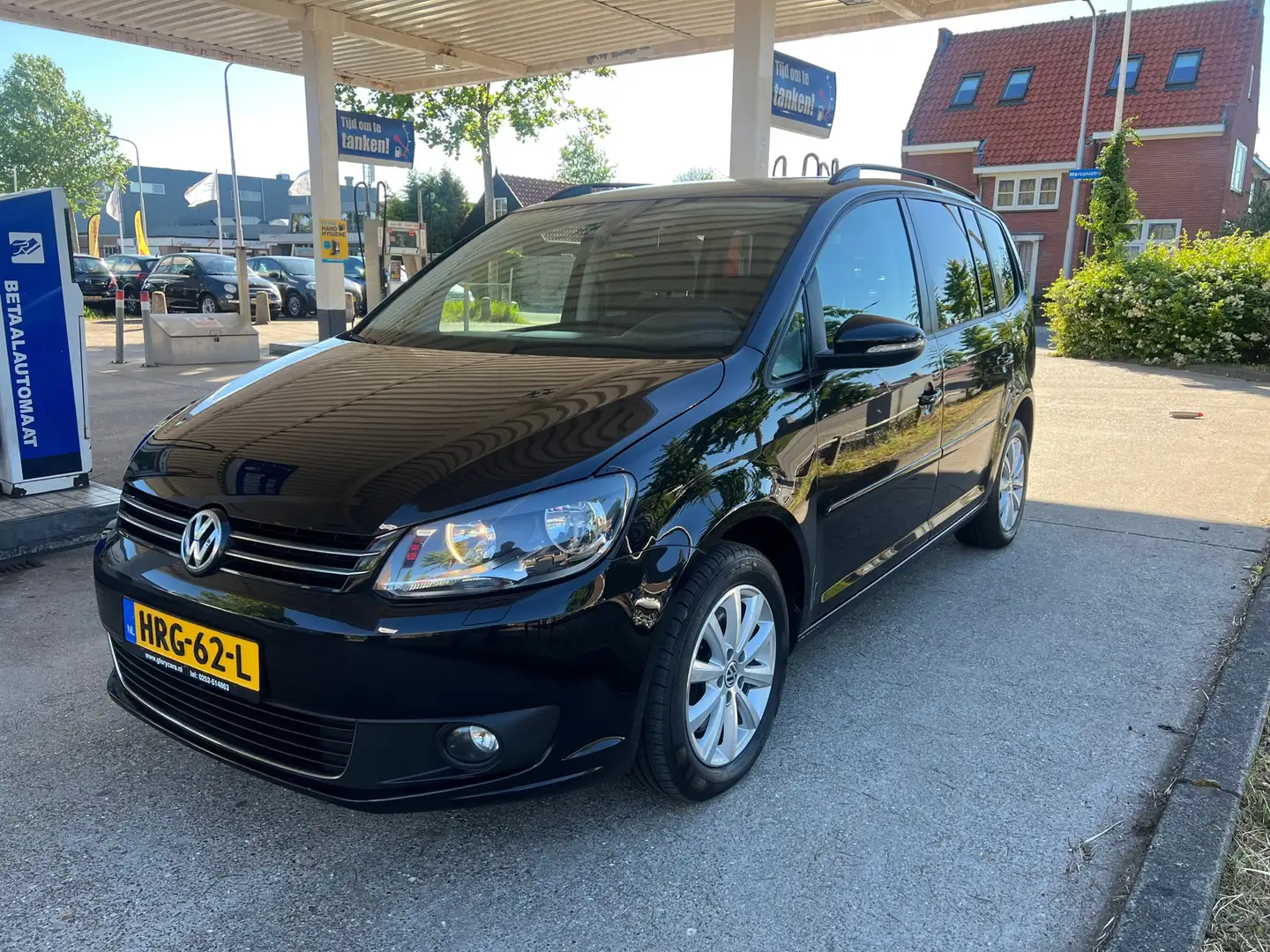 Volkswagen Touran 1.4 TSI Highline DSG AUTOMAAT-NAVI-PDC-CRUISE Negro - 2