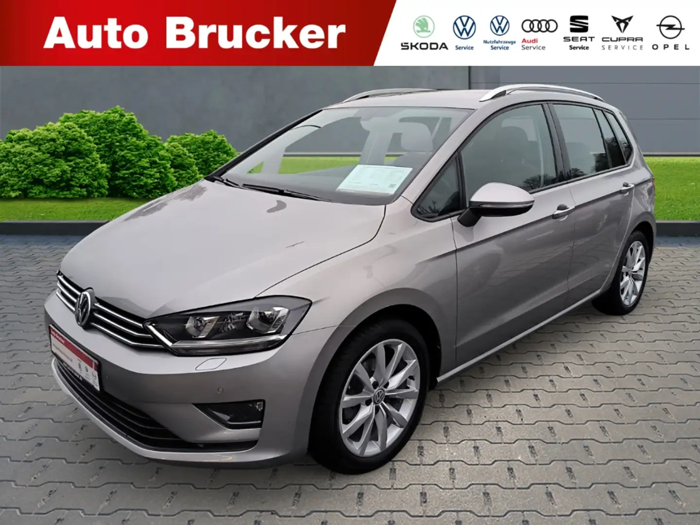 Volkswagen Golf Sportsvan VII Comfortline 1.2 TSI+Alufelgen+Xenon Srebrny - 1