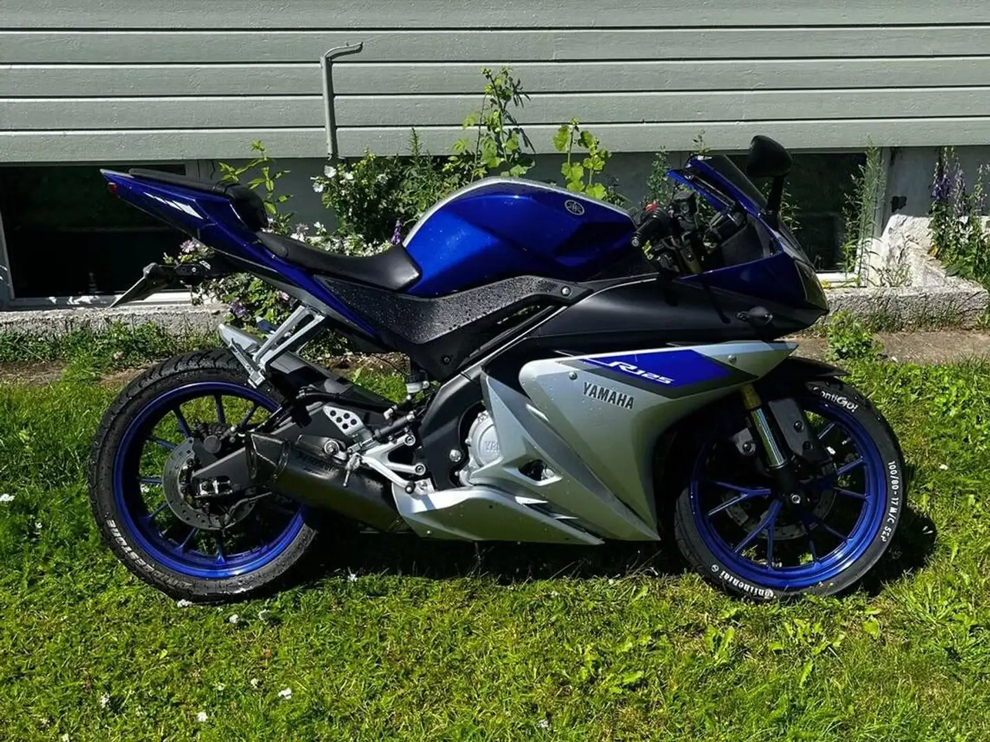 Yamaha YZF-R125 Bleu - 1