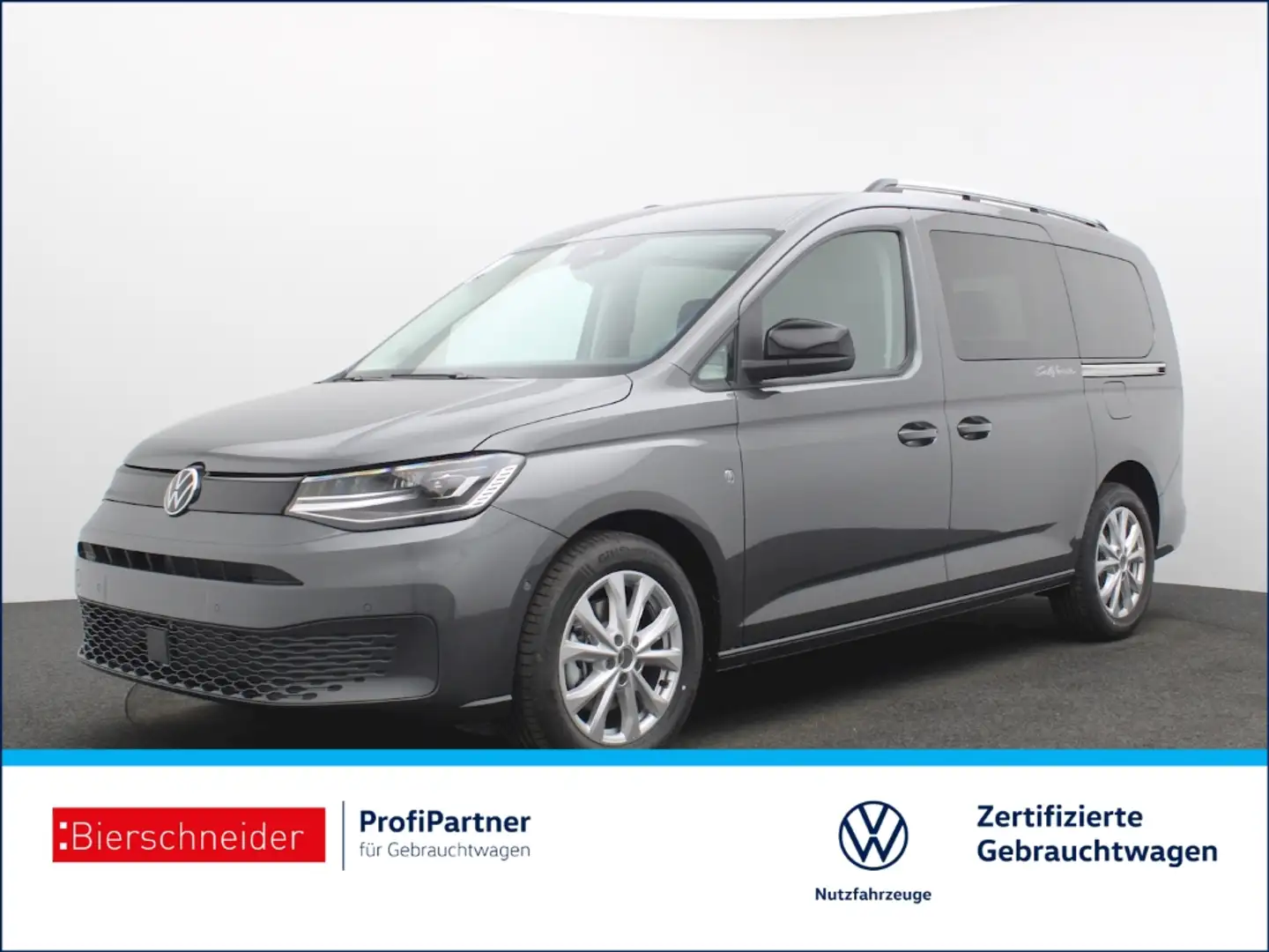 Volkswagen Caddy California 2.0 TDI 5-J-GAR STANDHZ LED ACC ALU DSG Grau - 1