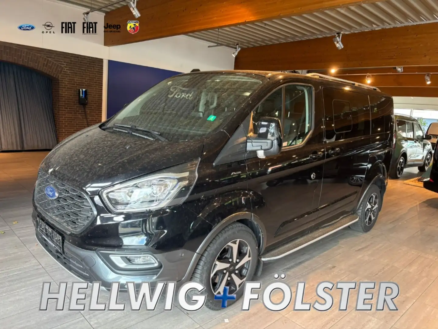 Ford Tourneo Custom ACTIVE 320 L1 NAVI / AHK / 8-SITZER Noir - 1