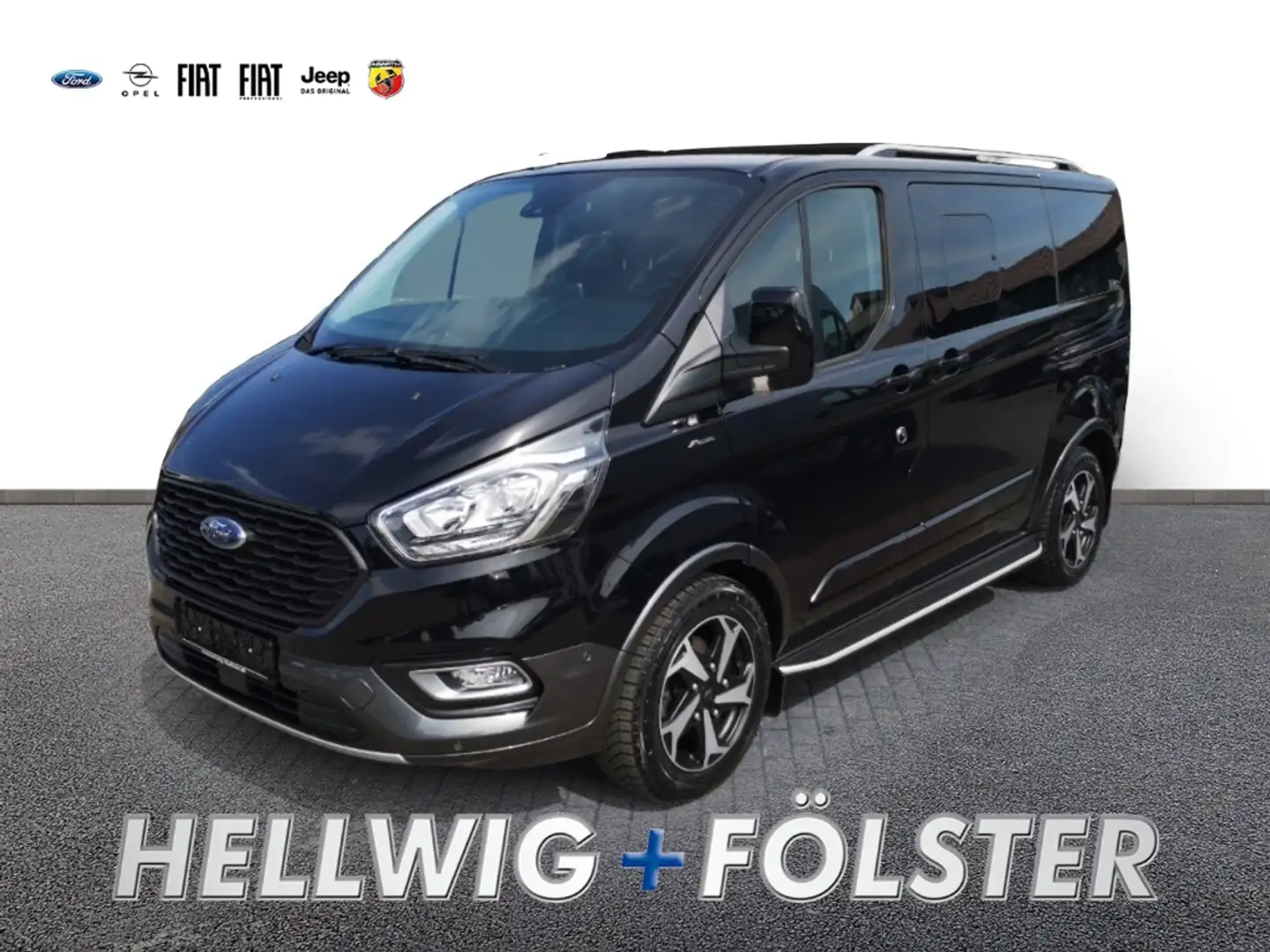 Ford Tourneo Custom ACTIVE 320 L1 NAVI / AHK / 8-SITZER Negro - 1