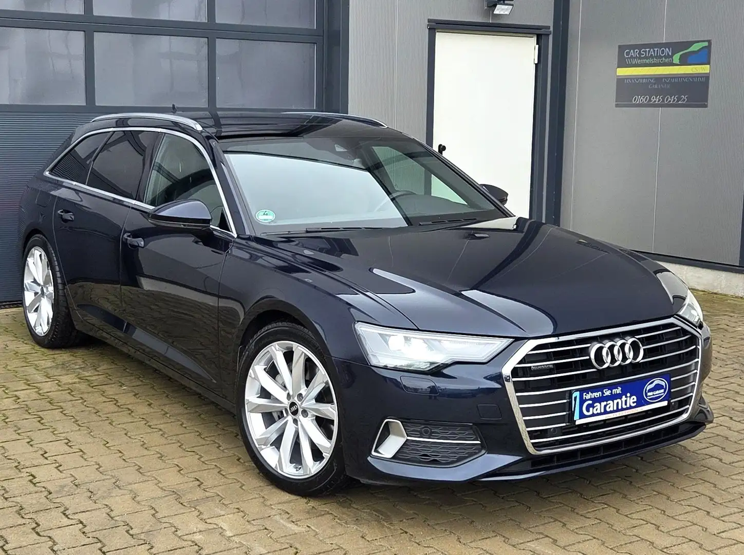 Audi A6 50 TDI quattro sport-Panp_LED-AHK-LederSport- Blau - 1
