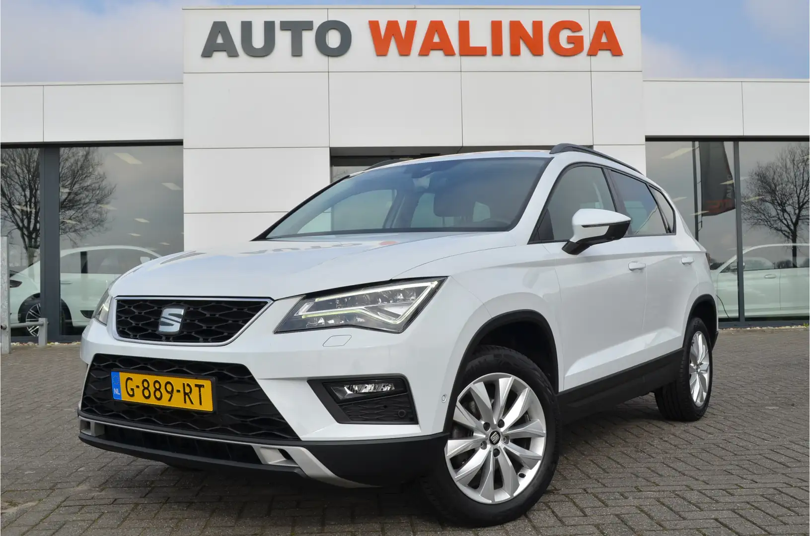 SEAT Ateca 1.0 EcoTSI Style Business Intense Achteruitrijcame Wit - 1