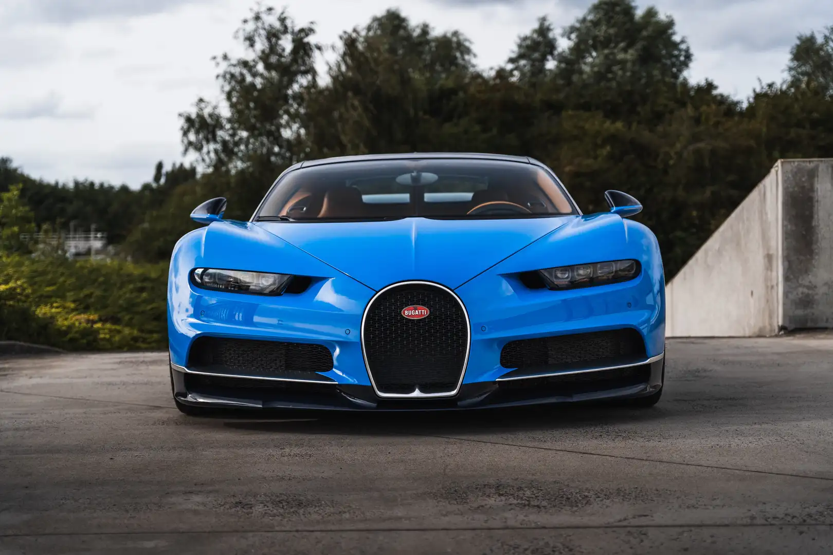 Bugatti Chiron Blue Carbon / VAT Refundable Modrá - 2