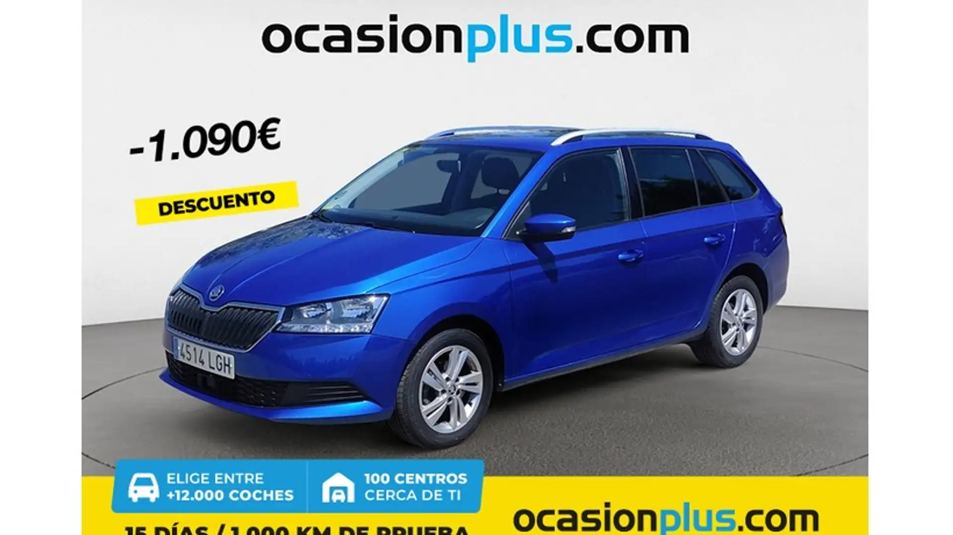 Skoda Fabia Combi 1.0 TSI Ambition Plus 70kW Azul - 1