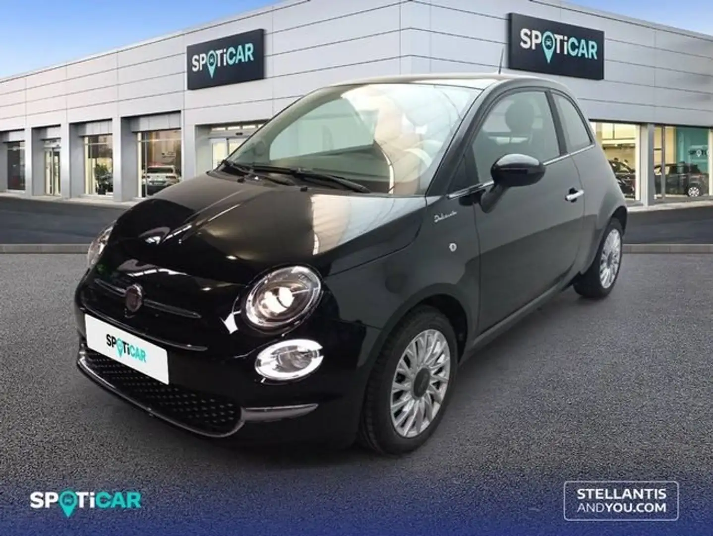Fiat 500 1.0 Hybrid 51KW (70 CV) Dolcevita Negro - 1