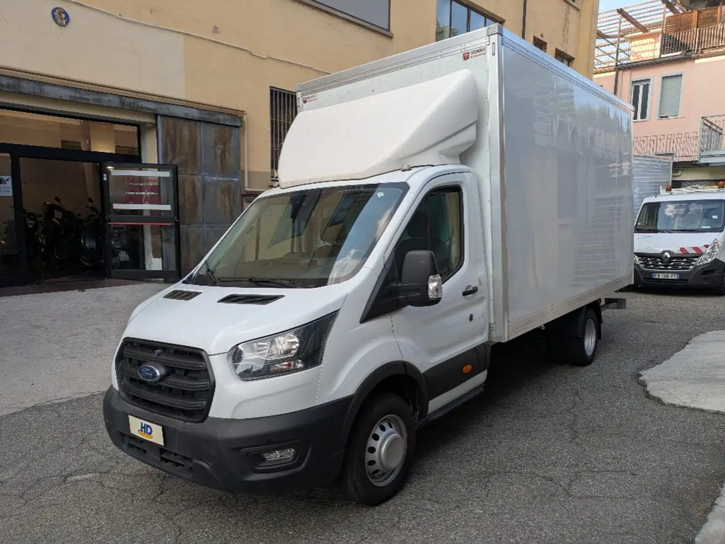 Ford Transit 350 2.0 HDT 130CV RWD   SPONDA  GEMELLATO BOXATO Weiß - 2